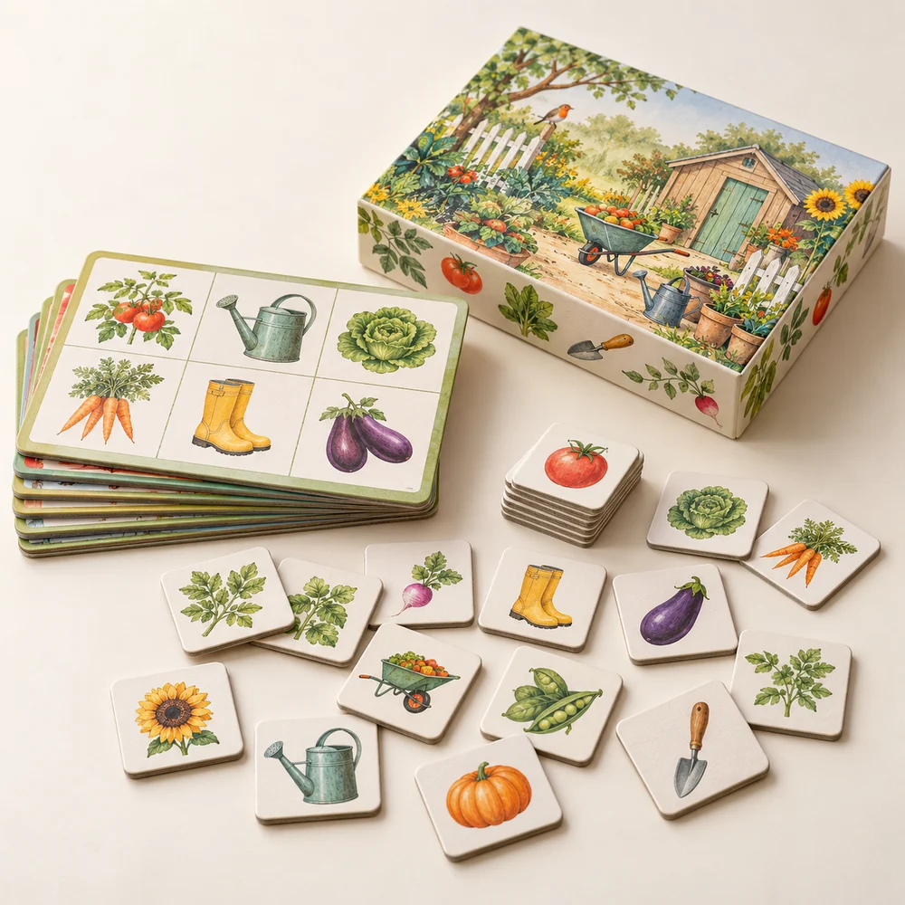 Loto d’images · 6 planches — exemple de personnalisation, visualisation